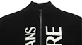 Purchase VERSACE JEANS COUTURE FW23 Sweater Pria Hitam Print Letter Knit Zip-Up 75GAFM12-CM11A-A0E