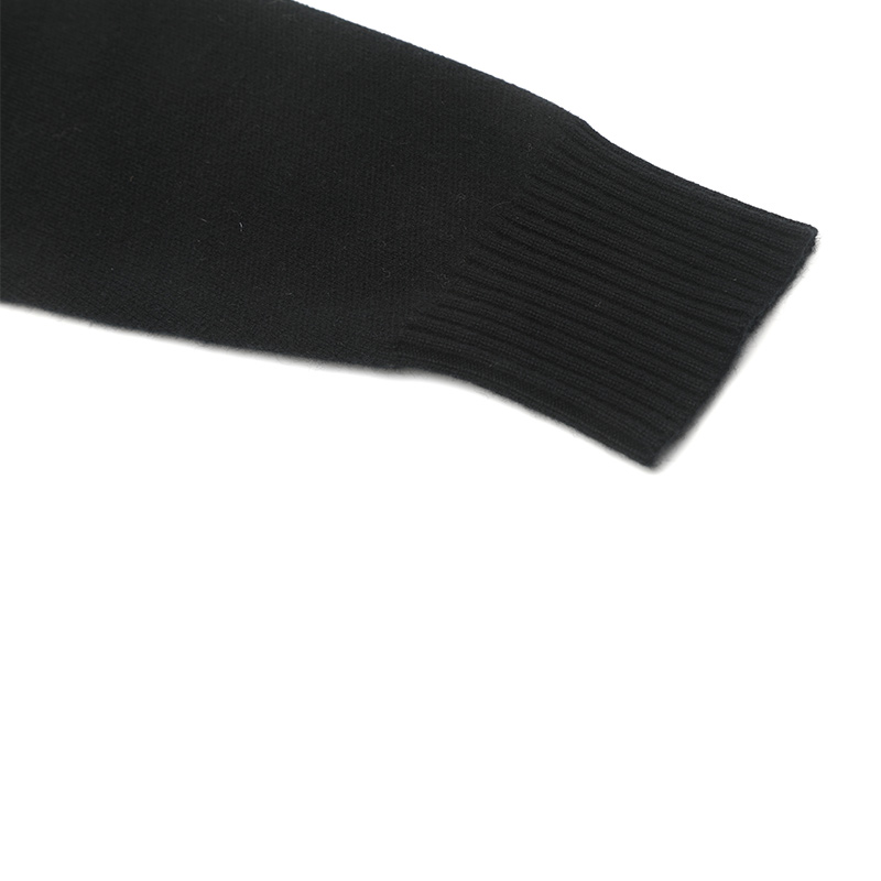 VERSACE JEANS COUTURE FW23 Black Letter Print Knit Zip-Up Sweater Men 75GAFM12-CM11A-A0E 圖 6