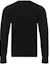 Lookbook VERSACE JEANS COUTURE FW23 Black Logo Embroidered Crewneck Knit Sweater Men 75GAFM00-CM06H-899