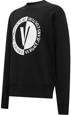 范思哲牛仔高级定制 FW23 标志印花卫衣 黑色 75GAIG06-CF00G-899 Shop 范思哲牛仔高级定制 FW23 标志印花卫衣 黑色 75GAIG06-CF00G-899