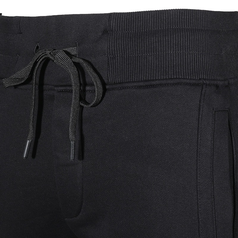Details for VERSACE JEANS COUTURE FW23 Printed Drawstring Jogger Pants Black Mens. 75GAAF01-CF00F-G89