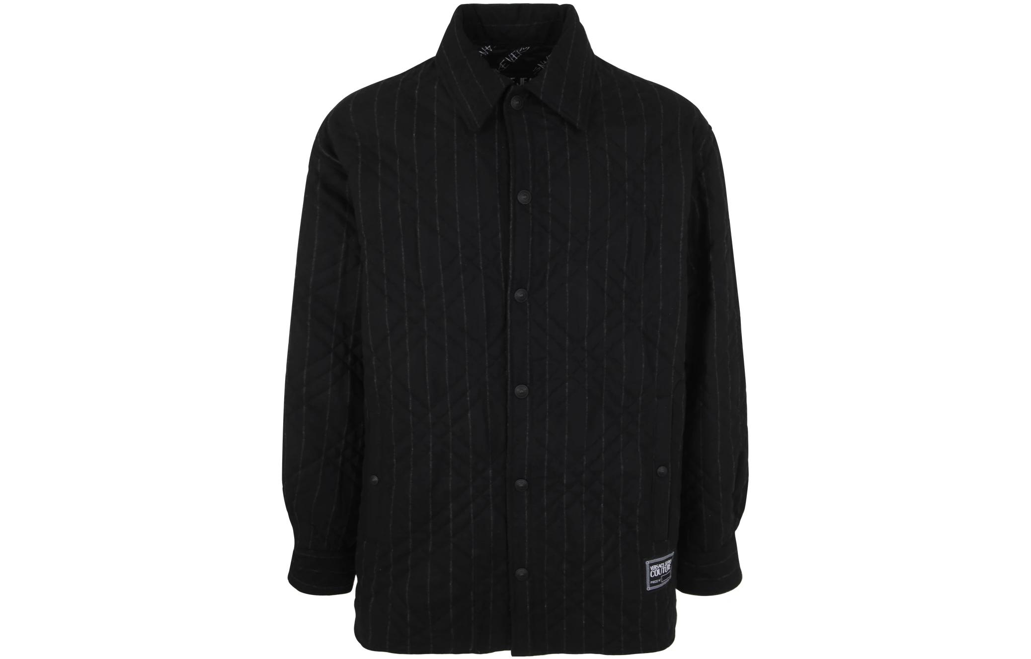 Order Chaqueta Manga Larga Suelta Color Sólido VERSACE JEANS COUTURE FW23. 75GAS412-NH007-899