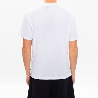 VERSACE JEANS COUTURE Gold Foil V-Print White T-Shirt B3GZA7TK-30319-K41 Purchase VERSACE JEANS COUTURE Gold Foil V-Print White T-Shirt B3GZA7TK-30319-K41