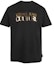 Buy VERSACE JEANS COUTURE Gold Logo T-Shirt Black B3GVA7EA-30311-K42