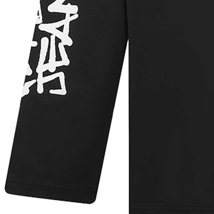 Purchase VERSACE JEANS COUTURE Graffiti Logo Streetwear  Crewneck Sweatshirt Black 75GAHT17-CJ02O-899