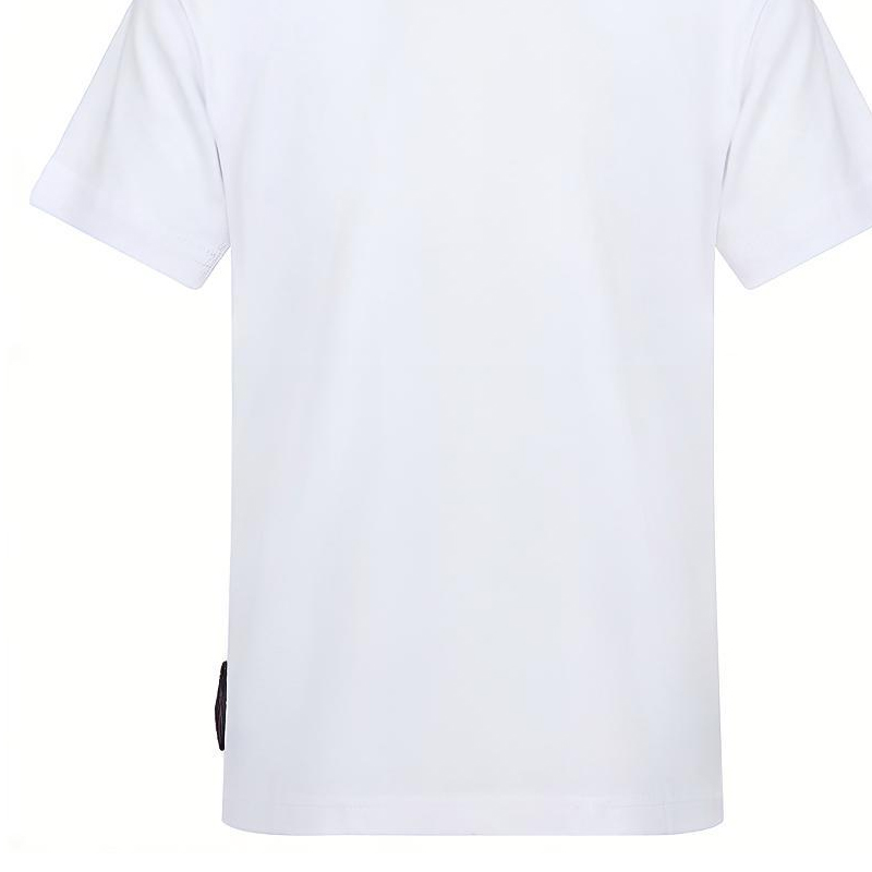 Versace Jeans Couture Heart Graphic White T-Shirt for Men B3GVB7EA-30311-K41 圖 8