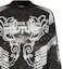 Cheap VERSACE JEANS COUTURE Letter Galaxy Black Crewneck Pullover Sweatshirt Men’s. 73GAI3OG-FS054-M89