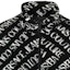 Sizing Versace Jeans Couture Letter Print Zip-Up Jacket Black Outerwear 75GAS411-U0013-899