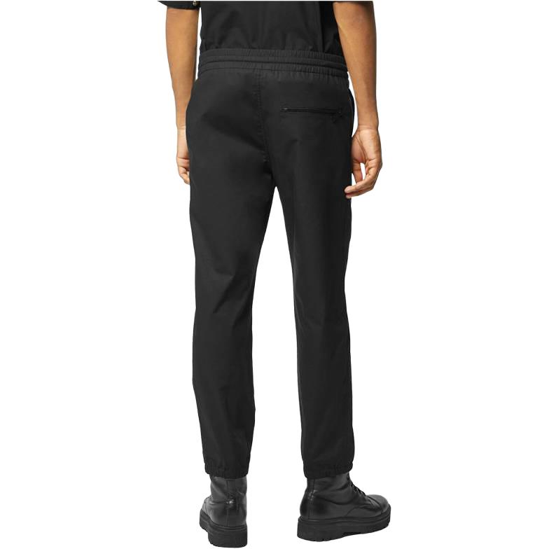 Purchase 베르사체 진스 쿠튀르 로고 블랙 조거 팬츠 캐주얼 레이스업. 76GAA110-N0132-899