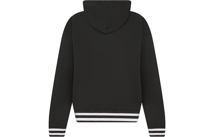 Lookbook 베르사체 진스 쿠튀르 로고 프린트 블랙 후디 남성용 73GAIG01-CF00G-0899