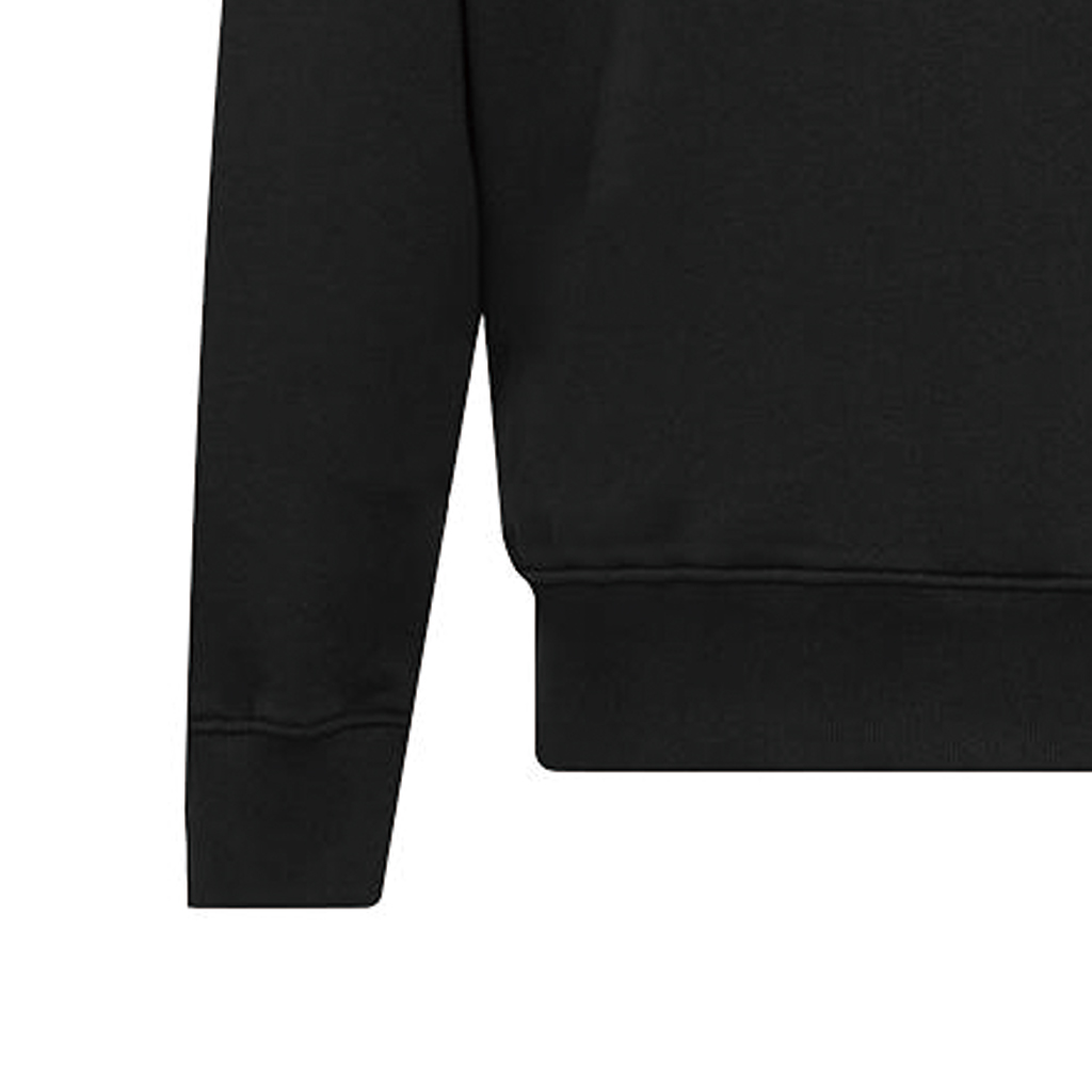 Cheap ヴェルサーチ ジーンズ クチュール ロゴプリント ブラック クルーネック スウェットシャツ メンズ. 75GAIT15-CF01O-899