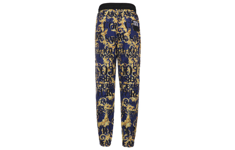 VERSACE JEANS COUTURE Logo Print Casual Pants Blue A2GVA1A8-25076-200 圖 3