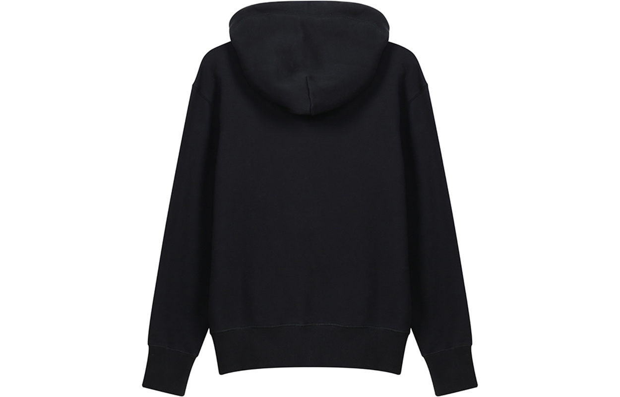 Lookbook VERSACE JEANS COUTURE Hoodie Logo Cetak Katun Hitam B7GZA7EC-30310-K42