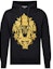 Buy VERSACE JEANS COUTURE 標誌印花連帽運動衫 男款 黑色 73GAIP02-CF01P-G89