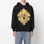 Sizing VERSACE JEANS COUTURE 標誌印花連帽運動衫 男款 黑色 73GAIP02-CF01P-G89