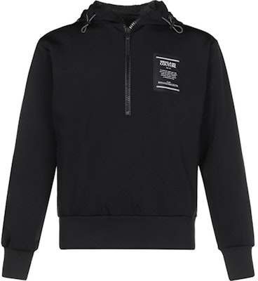 范思哲牛仔Logo印花黑色连帽衫 B7GZA705-13985-899 Buy 范思哲牛仔Logo印花黑色连帽衫 B7GZA705-13985-899