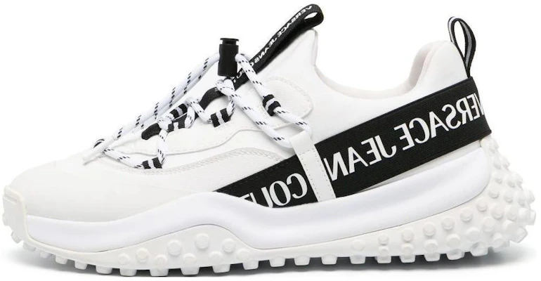 VERSACE范思哲 牛仔時尚系列 皮革 圓頭綁帶 低筒 休閒鞋 男款 白色 Buy VERSACE范思哲 牛仔時尚系列 皮革 圓頭綁帶 低筒 休閒鞋 男款 白色