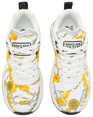 ヴェルサーチ ジーンズ クチュール ロートップ スニーカー ‘ホワイト’ 75YA3SA1-ZS654_G03 Lookbook ヴェルサーチ ジーンズ クチュール ロートップ スニーカー ‘ホワイト’ 75YA3SA1-ZS654_G03