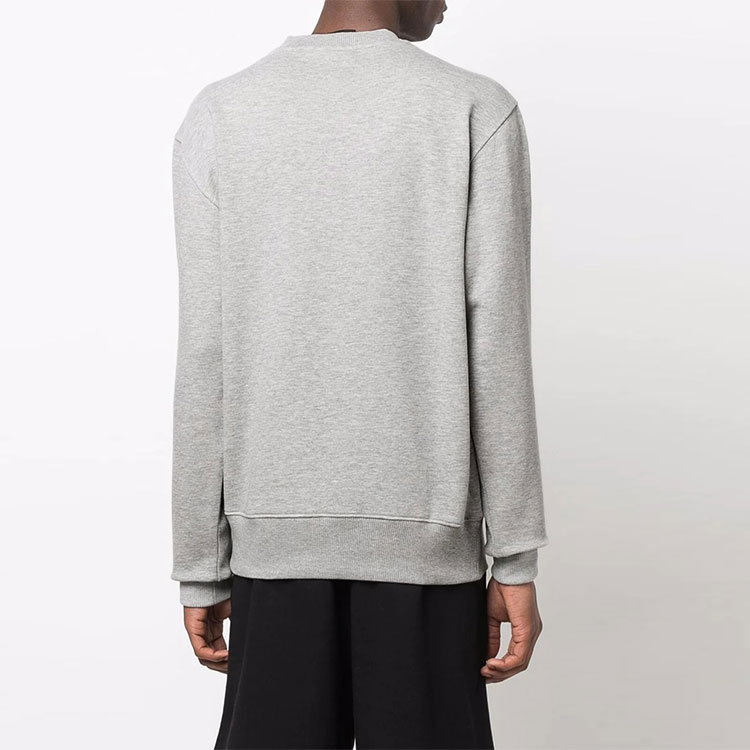 VERSACE JEANS COUTURE Metallic Logo Print Crewneck Sweatshirt Grey -  SS22. 72GAIG01-CF02G-G80 圖 4