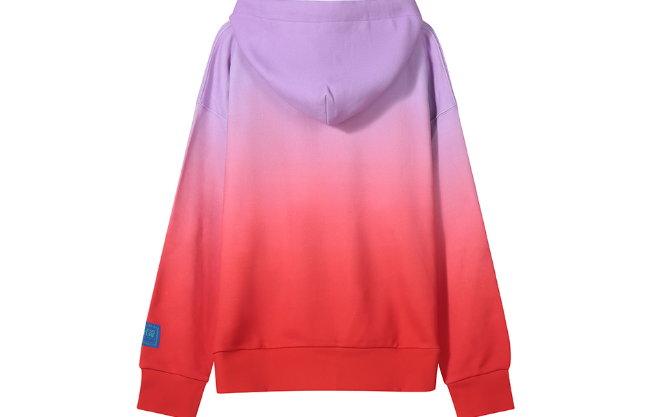 Lookbook VERSACE JEANS COUTURE 紫漸層標誌印花連帽衫 SS22 72GAIP05-CF03P-OR9