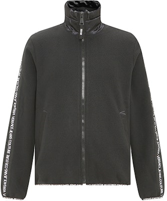 베르사체 진스 쿠튀르 사이드 레터 롱 슬리브 자켓 남성 블랙 73GAI319-F0014-899 Order 베르사체 진스 쿠튀르 사이드 레터 롱 슬리브 자켓 남성 블랙 73GAI319-F0014-899