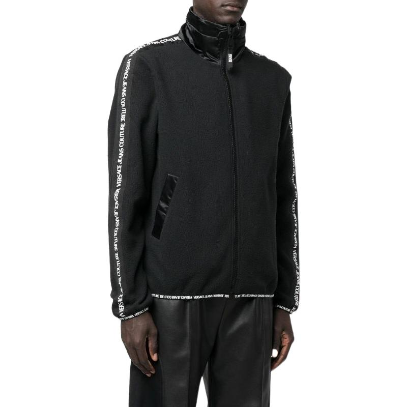 Purchase 베르사체 진스 쿠튀르 사이드 레터 롱 슬리브 자켓 남성 블랙 73GAI319-F0014-899