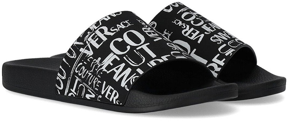 Versace Jeans Couture Sandalias 'Negro Blanco' 74YA3SQ4-ZS638-L01 Lookbook Versace Jeans Couture Sandalias 'Negro Blanco' 74YA3SQ4-ZS638-L01