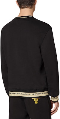 베르사체 진 쿠튀르 SS21 황소 프린트 롱슬리브 코튼 스웨트셔츠 블랙. B7GWA7TV-30318-K42 Shop 베르사체 진 쿠튀르 SS21 황소 프린트 롱슬리브 코튼 스웨트셔츠 블랙. B7GWA7TV-30318-K42