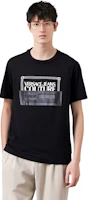 Purchase VERSACE JEANS COUTURE SS22 黑色字母印花圓領T恤。 72GAHP03-CJ00P-899