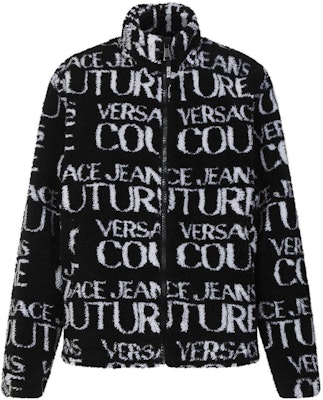 VERSACE JEANS COUTURE SS22 Black Logo Print Long-Sleeve Jacket. 73GAS412-U0008-899 Buy VERSACE JEANS COUTURE SS22 Black Logo Print Long-Sleeve Jacket. 73GAS412-U0008-899