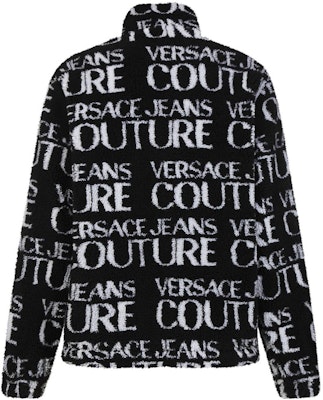 VERSACE JEANS COUTURE SS22 Black Logo Print Long-Sleeve Jacket. 73GAS412-U0008-899 Lookbook VERSACE JEANS COUTURE SS22 Black Logo Print Long-Sleeve Jacket. 73GAS412-U0008-899