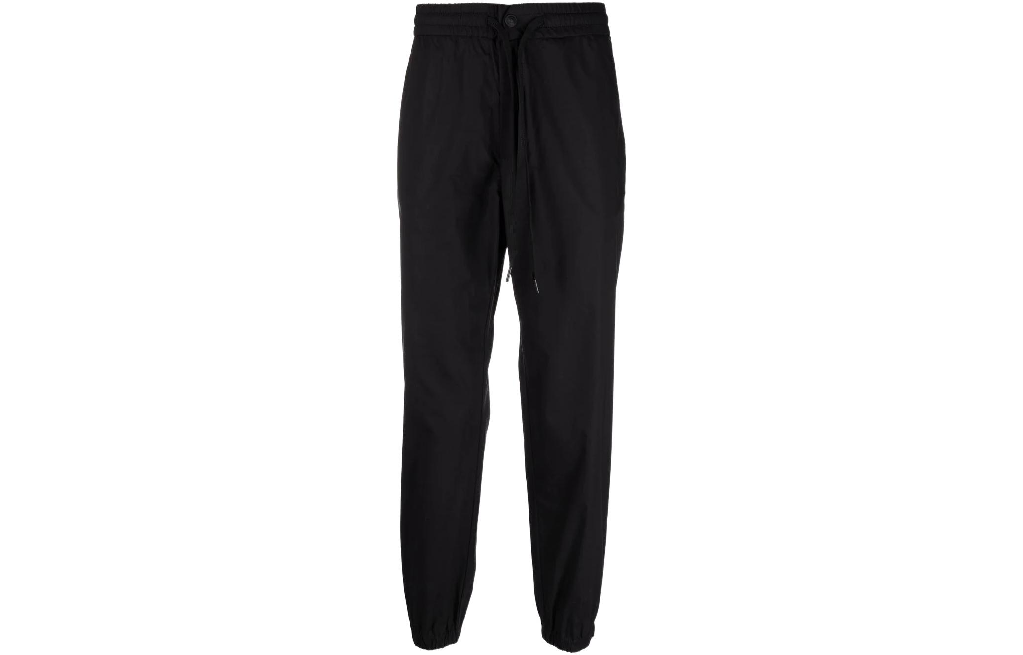 Order VERSACE JEANS COUTURE SS22 Pantalones Jogger Negros Casuales 72GAA100-N0091-899