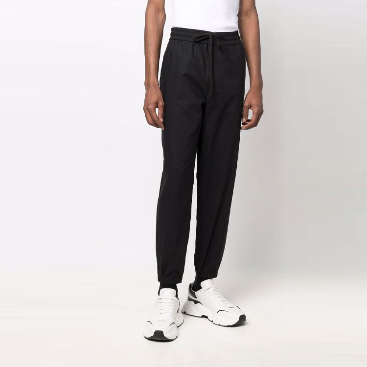 Lookbook VERSACE JEANS COUTURE SS22 Pantalones Jogger Negros Casuales 72GAA100-N0091-899
