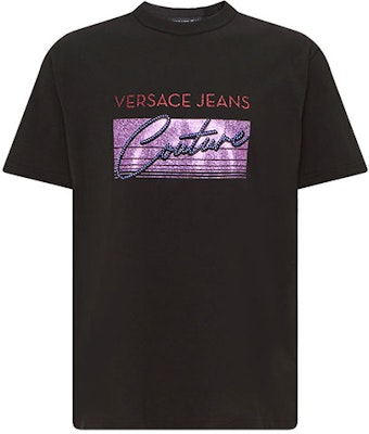 VERSACE JEANS COUTURE SS22 Kemeja-T Kasual Huruf Hitam 72GAHG02-CJ00G-899 Buy VERSACE JEANS COUTURE SS22 Kemeja-T Kasual Huruf Hitam 72GAHG02-CJ00G-899