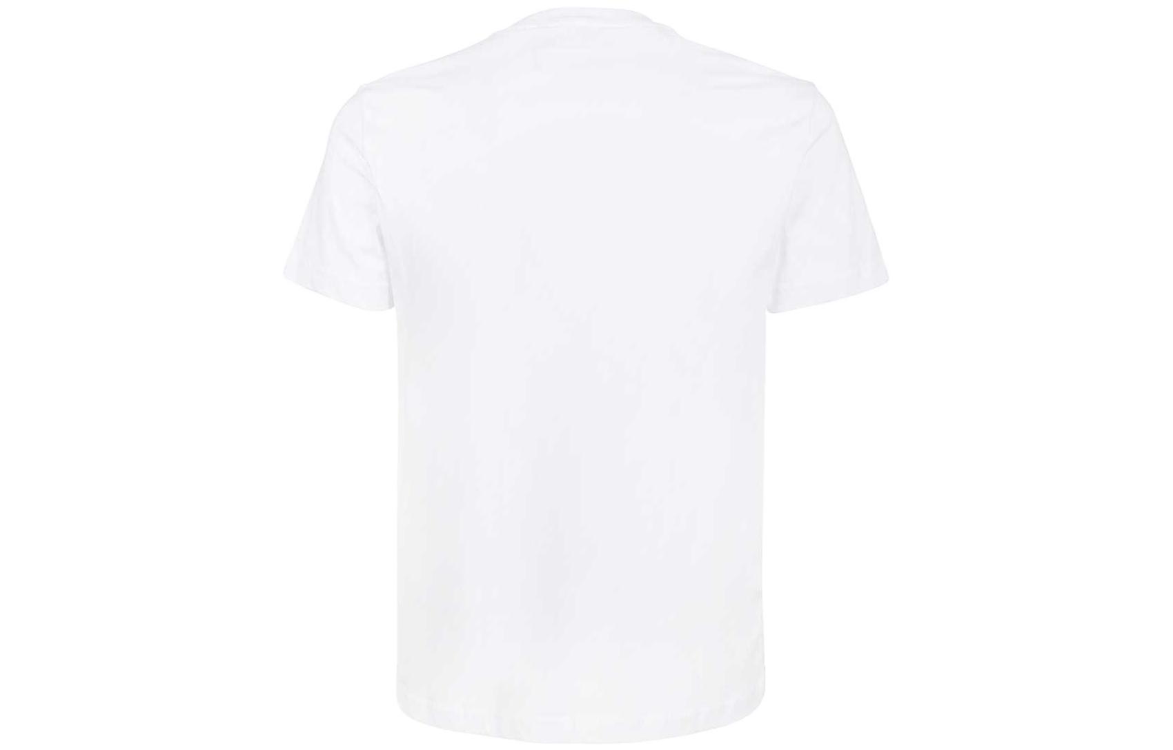 Lookbook Camiseta Blanca Algodón VERSACE JEANS COUTURE SS22 con Logo V - Idea Regalo 72GAH6S4-JS047-003