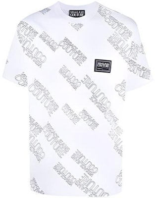 VERSACE JEANS COUTURE SS22 Baju-T Cetakan Logo Putih. 72GAH6R3-JS043-003 Buy VERSACE JEANS COUTURE SS22 Baju-T Cetakan Logo Putih. 72GAH6R3-JS043-003