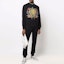 Lookbook VERSACE JEANS COUTURE SS22 標誌印花黑色長袖男士衛衣 72GAIF0-2CF01F-899