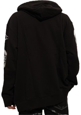 VERSACE JEANS COUTURE SS22 黑色抽繩連帽衫 男士 logo印花衛衣 73GAIT19-CF00O-899 Purchase VERSACE JEANS COUTURE SS22 黑色抽繩連帽衫 男士 logo印花衛衣 73GAIT19-CF00O-899