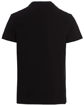 Camiseta Negra VERSACE JEANS COUTURE SS22 con Logo Metálico. 72GAHT16-CJ00O-G89 Lookbook Camiseta Negra VERSACE JEANS COUTURE SS22 con Logo Metálico. 72GAHT16-CJ00O-G89