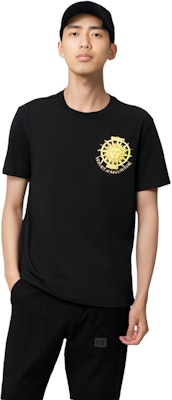 VERSACE JEANS COUTURE SS22 Sun Print Crewneck Pullover T-Shirt Black . 72GAHT23-CJ00T-899 Purchase VERSACE JEANS COUTURE SS22 Sun Print Crewneck Pullover T-Shirt Black . 72GAHT23-CJ00T-899