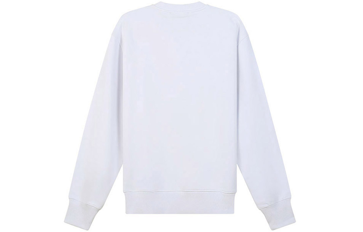 Lookbook ヴェルサーチ ジーンズ クチュール SS22 ホワイト ゴールド ロゴ スウェット メンズ 72GAIG01-CF01G-G03