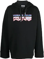 VERSACE JEANS COUTURE SS23 Black Casual Printed Sweatshirt. 73GAIP-04CF01P-899 VERSACE JEANS COUTURE SS23 Black Casual Printed Sweatshirt. 73GAIP-04CF01P-899