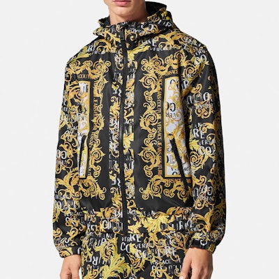 范思哲牛仔高定 SS23 黑金巴洛克印花防风夹克. E74GASD06-ECQS56-EL01 Purchase 范思哲牛仔高定 SS23 黑金巴洛克印花防风夹克. E74GASD06-ECQS56-EL01