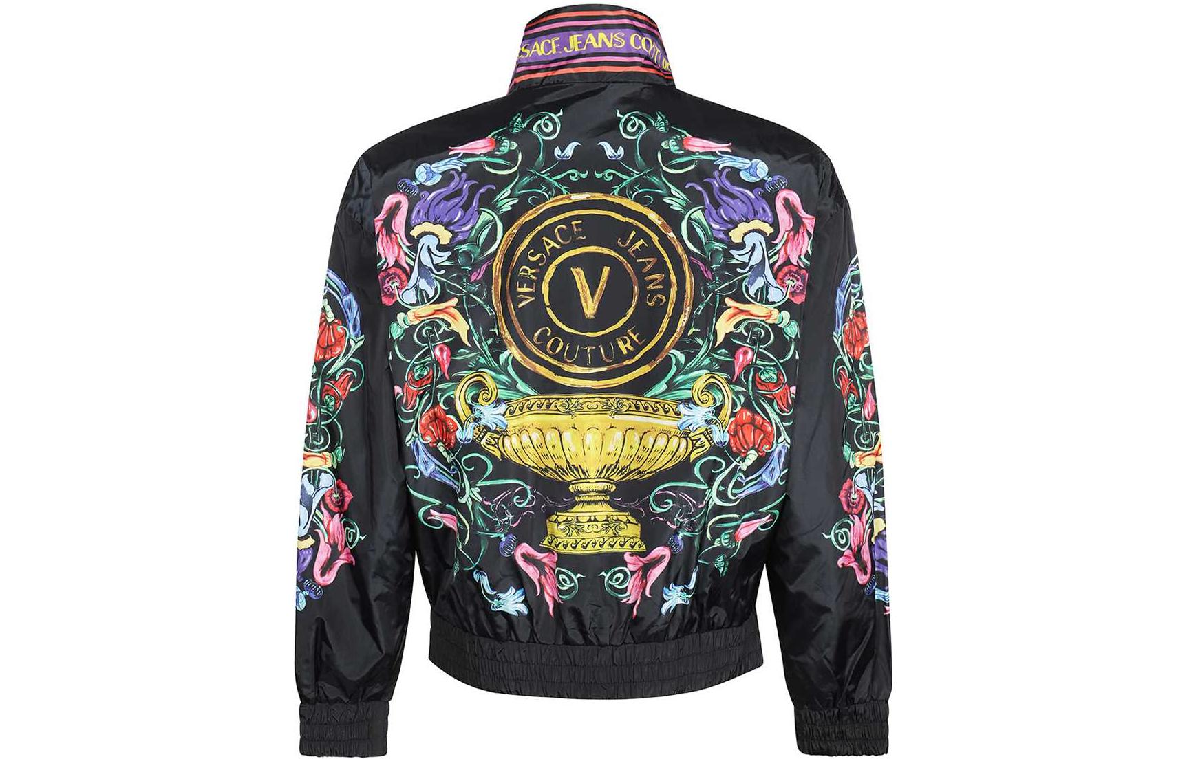 Lookbook VERSACE JEANS COUTURE SS23 Baroque Print Jacket Men’s Black. 74GASD11-CQS55-G89