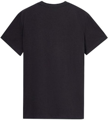 베르사체 진스 꾸뛰르 SS23 로고 그래픽 프린트 블랙 반팔 티셔츠 남성용 E74GAHF01-ECJ00F-E899 Lookbook 베르사체 진스 꾸뛰르 SS23 로고 그래픽 프린트 블랙 반팔 티셔츠 남성용 E74GAHF01-ECJ00F-E899