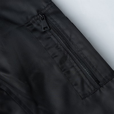 VERSACE JEANS COUTURE SS23 Logo Print Black Bomber Jacket Men’s Long Sleeve 74GASD10-CQD20-899 Sizing VERSACE JEANS COUTURE SS23 Logo Print Black Bomber Jacket Men’s Long Sleeve 74GASD10-CQD20-899