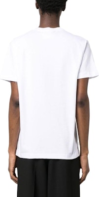 VERSACE JEANS COUTURE SS23 Logo Print Crewneck T-Shirt White Black E74GAHT06-ECJ00T-003 Shop VERSACE JEANS COUTURE SS23 Logo Print Crewneck T-Shirt White Black E74GAHT06-ECJ00T-003