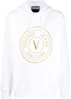 VERSACE JEANS COUTURE SS23 Logo Print White Casual Sweatshirt . 74GAIT05-CF01T-G03 VERSACE JEANS COUTURE SS23 Logo Print White Casual Sweatshirt . 74GAIT05-CF01T-G03