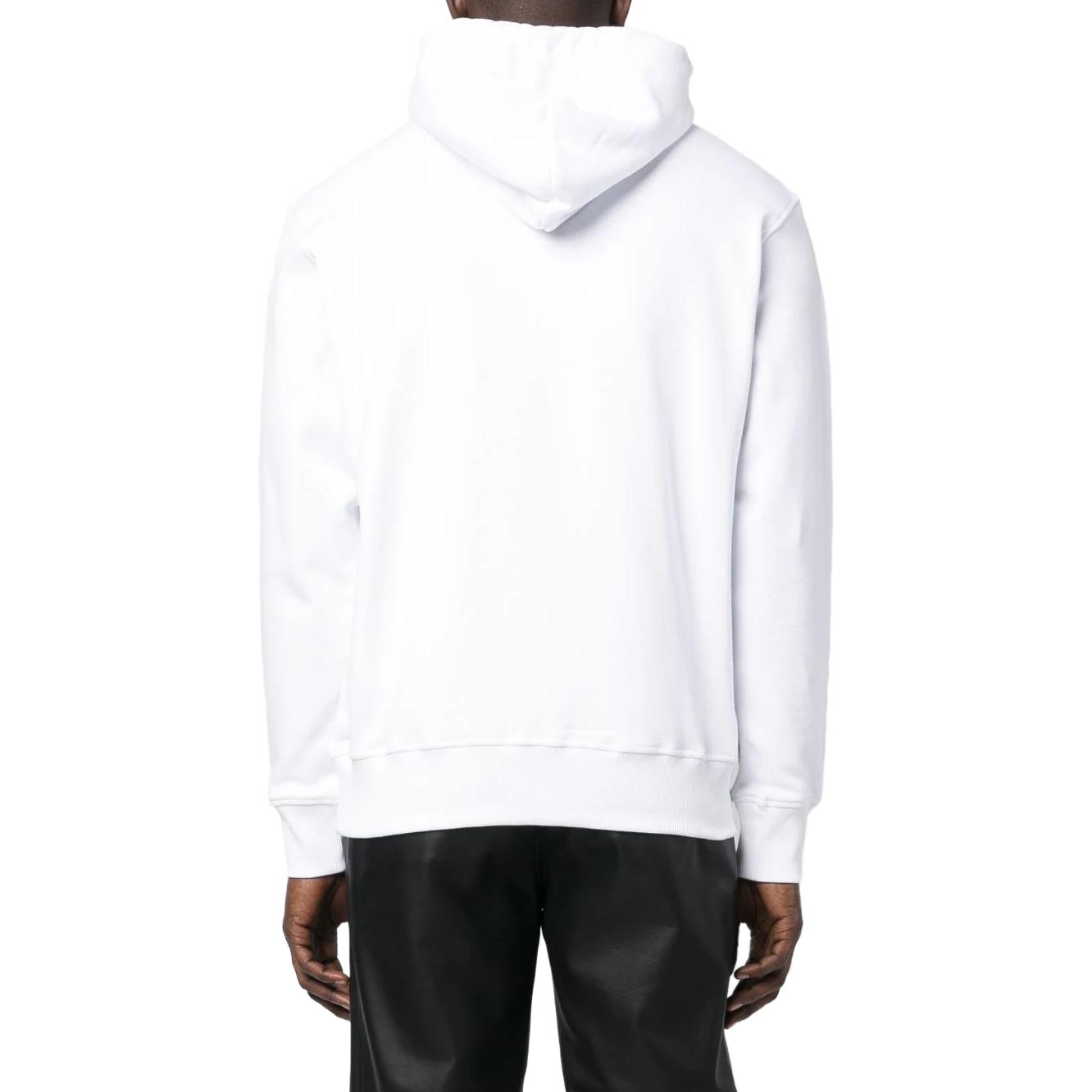 Shop VERSACE JEANS COUTURE SS23 White Logo Print Casual Sweatshirt for Men. 74GAIT10-CF01T-G03