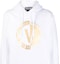 Details for VERSACE JEANS COUTURE SS23 White Logo Print Casual Sweatshirt for Men. 74GAIT10-CF01T-G03